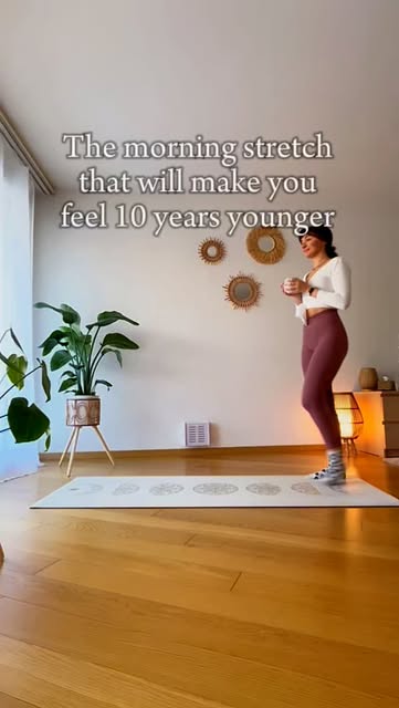 #Morning Yoga Stretches Reel by @debmoser (verified account) - ✨ Morning Stretch Flow ✨
Loved this routine? Comment 'morningstretch' and I'll send you the link to the real-time video! 🌟
Start your day feeling a