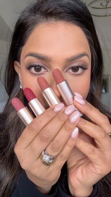 #Kay Beauty Panache Lipstick Reel by @arshiamoorjani (verified account) - @kaybykatrina lipsticks are just 😍😍 Which color is your fav?