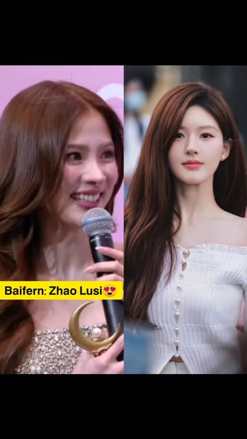 #ใบเฟิร์น Reel by @zhaolusi.keluli - pretty girls mentioning pretty girls only😍 Today at @iqiyi 's event famous Thai actress #Baifern was asked if there are any Chinese actors she apprec