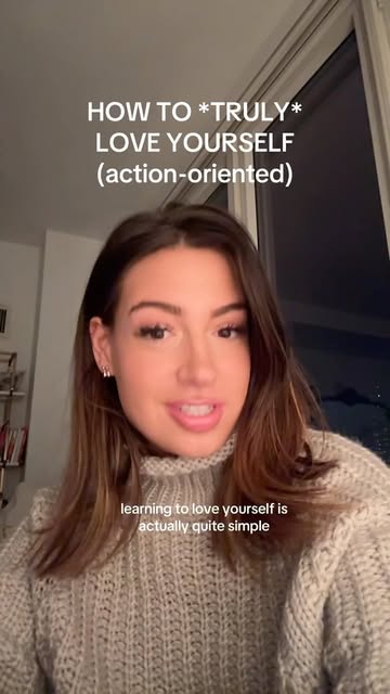 #Learning To Love Myself Reel by @haleyhoffmansmith (verified account) - How to actually LOVE yourself ♥️🫂 #selflove #selfpartnership
