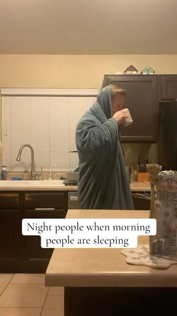 #Morning Person Vs Not Morning Person Reel by @hardcoreitalianmemes - Are you a night person or a morning person? π(@aburndog)