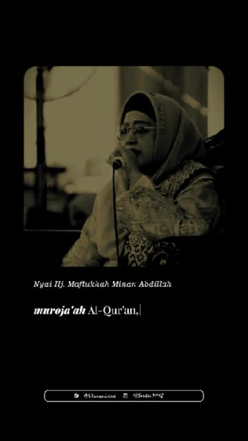 #Almunawwir Reel by @santri.mmq - Dawuh Ibu Nyai Hj. Maftukhah Minan Abdillah
#dawuhmasyayikh #dawuhguru #dawuhulama #dawuh #santrimmq #santrimmq #ppmqlirboyo #reels #fyp #instagram #