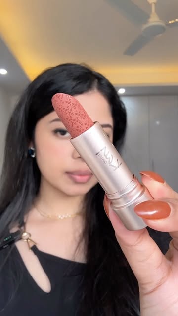 #Kay Beauty Panache Lipstick Reel by @abeautysaga - Comment for link
I didn't know what to expect from this Kay Beauty lipstick. But it's great. But yes you have to consider that this balm like lipstic