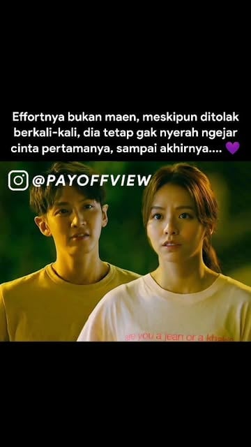#Till We Meet Again Reel by @pov_payoffview - Asli sih pas nontonin ini & perasaannya si cowok akhirnya terbalas langsung ikutan bahagia bangett

Perjuangannya ituloh, jatuh cinta sama 1 cewek dar
