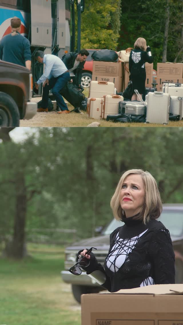 Can you believe it’s been 10 years since the Rose family arrived in Schitt’s Creek? We found some BTS footage from the archive to mark the occasion.