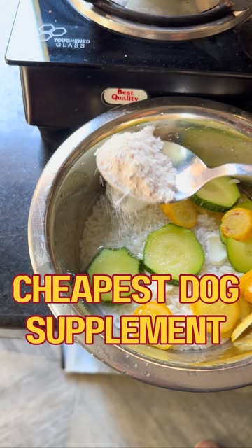 #Egg Shells For Dogs Reel by @k9vitalityindia (verified account) - Eggshells are 90-95% calcium carbonate, an excellent source of calcium for dogs. Here's a step-by-step guide to make egg shells recipe/supplement:
👉