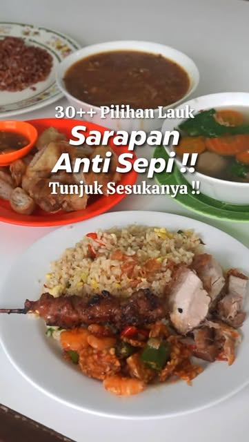 #Krapyak Semarang Reel by @hungrymikego (verified account) - #MikeGoSemarang #DohUenake
🍽️ RUMAH MAKAN RAHAYU
📍 Jl. Supriyadi Ruko Arthamas no. 12U, Semarang
⏰ 06.00-15.00 (atau sehabisnya)
---
Sarapan di Sema