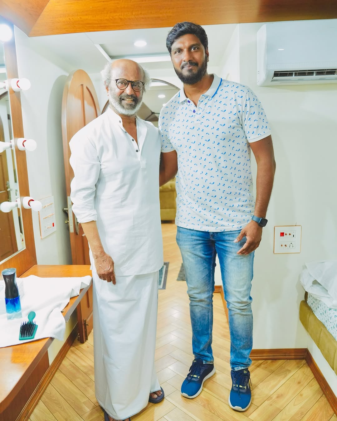 Dreams do come true! Thalaivar Dharisanam 🙏🏽 #thalaivar @rajinikanth #superstar #rajinikanth