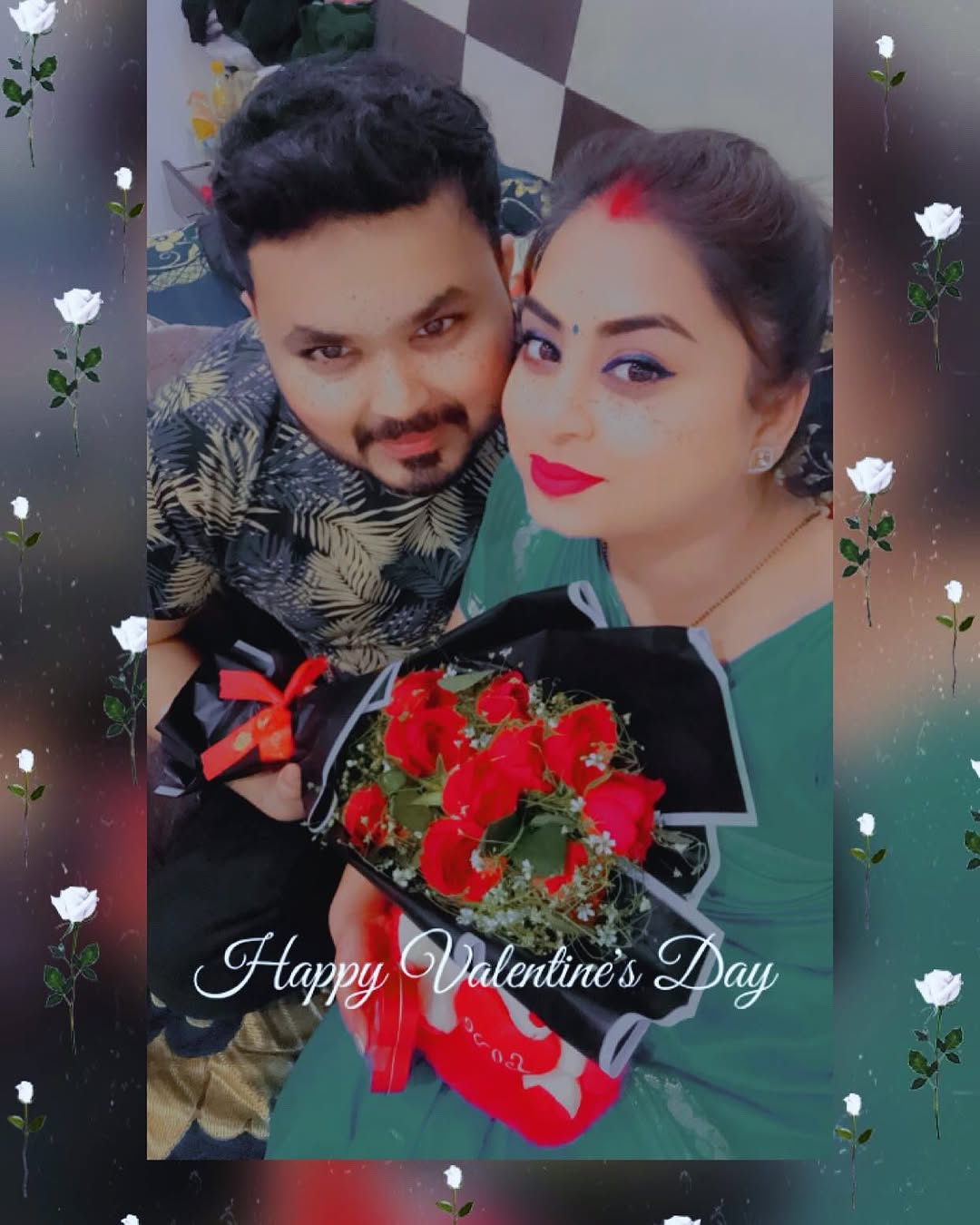 Morning surprise ❤️ Happy Valentine’s Day ❤️❤️❤️ . . . #valentine #valentines #couplegoals #love #celeberation #patipatnilove❤️💞 #couplelove #anshu_agrawal04