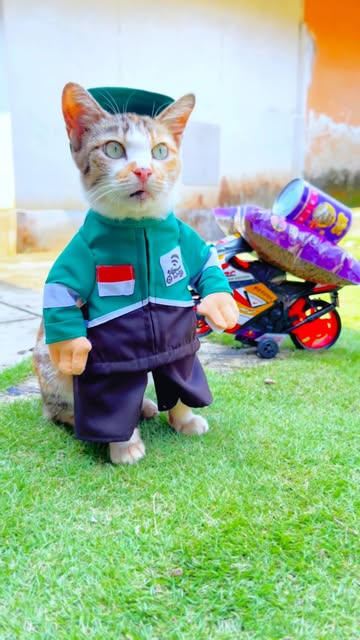 #Bolt Pakan Kucing Reel by @indomeong.tv - MOTOR KUCING PENGANTAR PAKET HAMPIR JATUH
Paket sampe, anabul langsung khusyuk buka puasa duluan! 😼
Mix dry & wet food dari BOLT? Solusi makan sehat