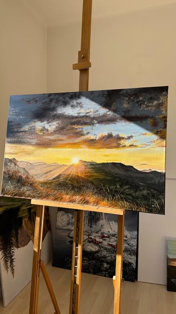 #Swissartist Reel by @yuliia.halata - Sunset in Switzerland 🌄
90 x 60 cm
oil on canvas
available
.
.
.
#switzerland #swiss #schweiz #swissart #oilpainting #oillandscape #sunset #sunset