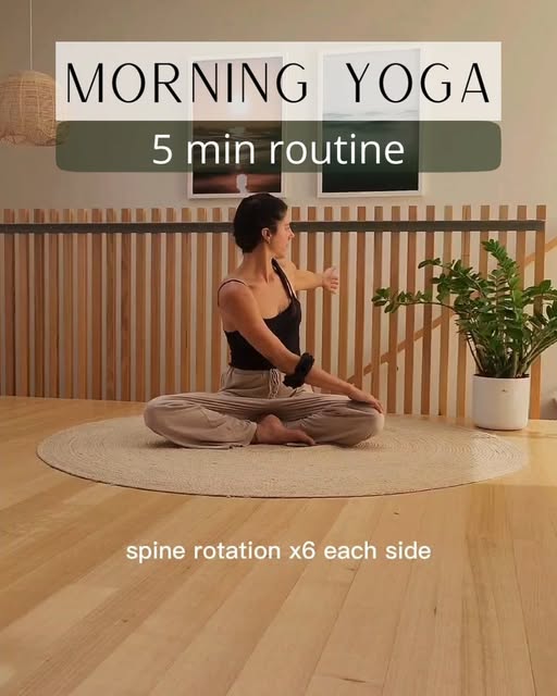 #Morning Yoga Stretches Reel by @s.z.movement