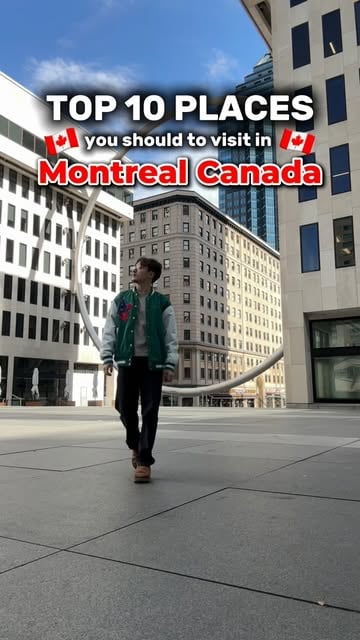 #Cool Things To Do In Montreal Reel by @boraozturk14 (verified account) - Top 10 places to visit in Montreal Canada 🇨🇦 

Especially during the summer and fall months, these places are great to visit in Montreal. You can ex