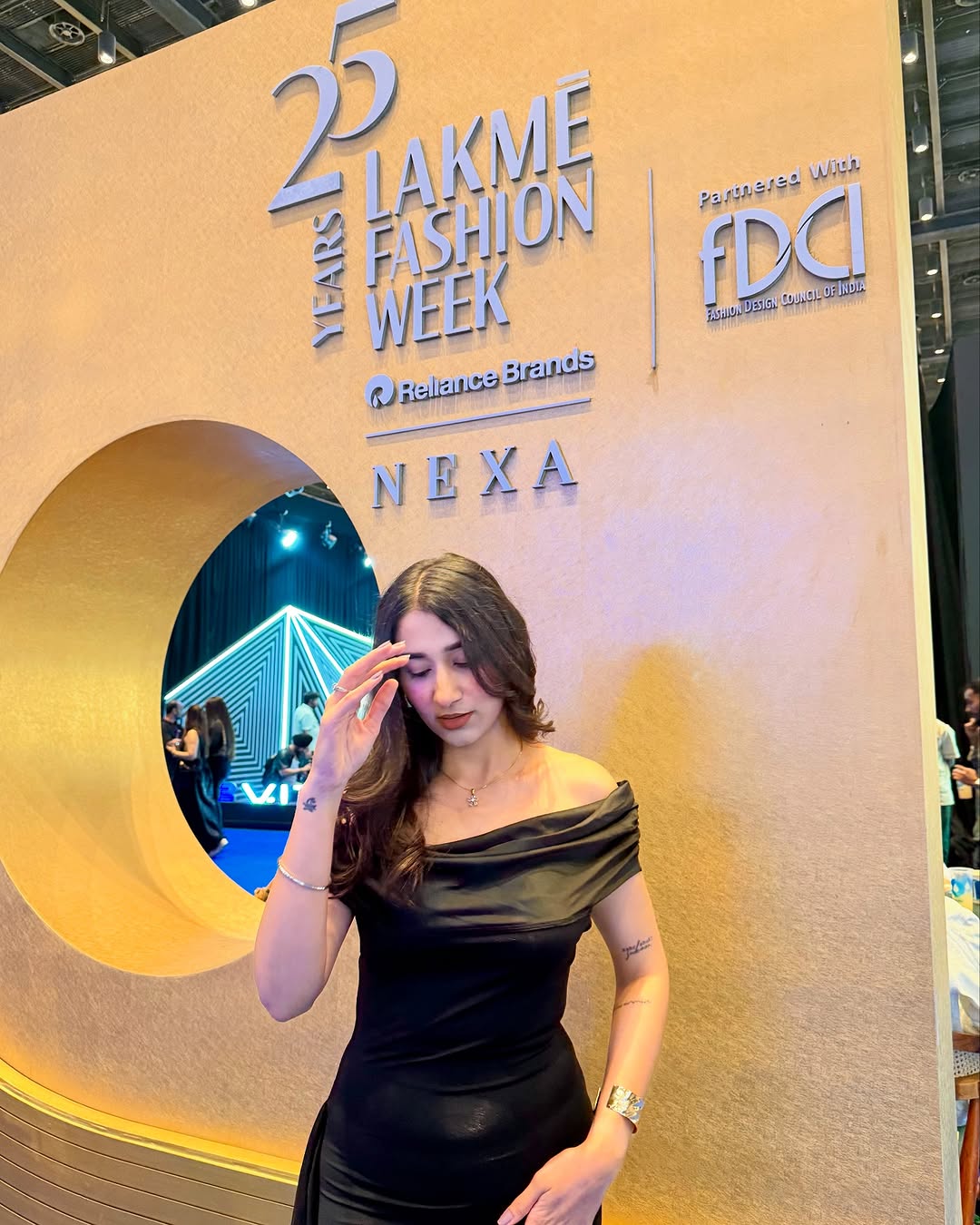 march was about nothing but gratefulness β¨π thankyou so much to all of you for making this happen, forever grateful ππ§Ώ . . . @lakmefashionwk @tresemmeindia @scarlettoffl @niveaindia @fiamaindia .