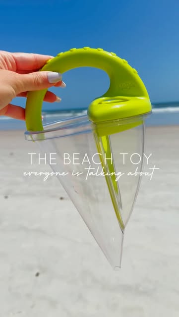 #Beach Toys For Kids Reel by @findsworththebuy (verified account) - This beach toy creates the perfect sand + water mix for easy DRIP castles-the ultimate mom win at the beach. Your kids will be obsessed! 🏝️
Comment