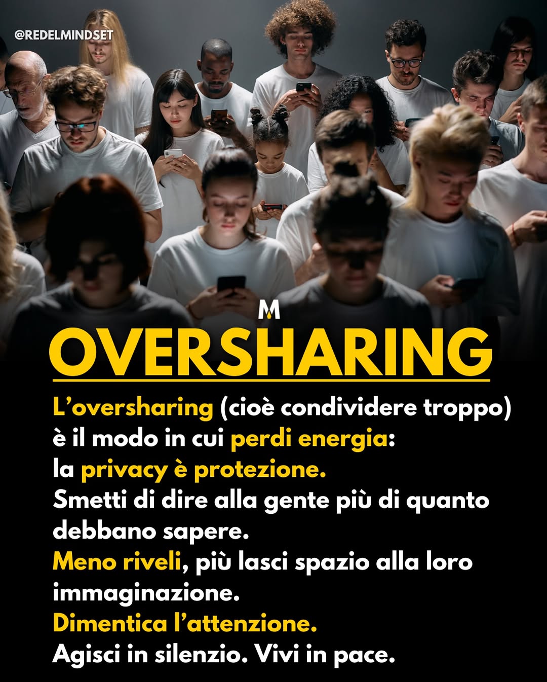 πSegui @Redelmindset Condividilo nelle tue stories e taggaci βΊοΈ #motivazione #ispirazione #crescita