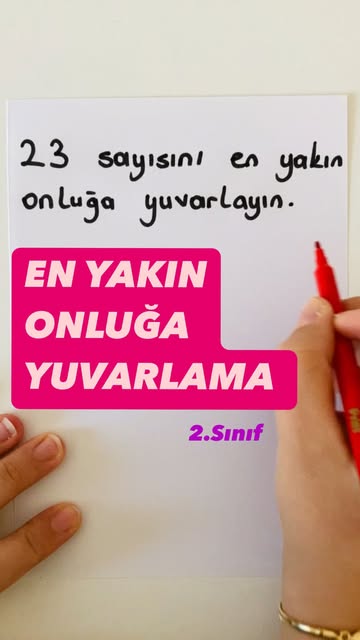 #2sınıfetkinlikleri Reel by @setenayogretmen - 2.Sınıf
En Yakın Onluğa Yuvarlama
.#2sınıfetkinlikleri #2sınıf #2sinif #2sınıfmatematik #ikincisınıföğretmenleri #ikincisinifim #ikincisinif #ikinci