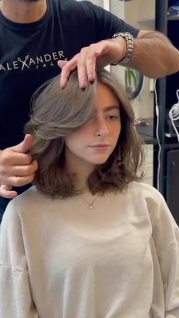#How To Style Shoulder Length Hair Reel by @alexandersalonbrookline - Shoulder length butterfly cut ✂️🦋

#bostonhaircuts #bostonhair #bostonhairstylist #boston #haircutsboston #haircutboston #bostonhairdresser #bostonha