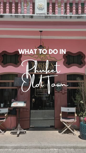 #Phuket Old Town Sino Portuguese Architecture Reel by @city_flaneur - The Phuket Old town is full of traditions, shopping spots 🛍️, artistic cafes ☕️and michelin restaurants. Add this itinerary in your next tip to Phuke