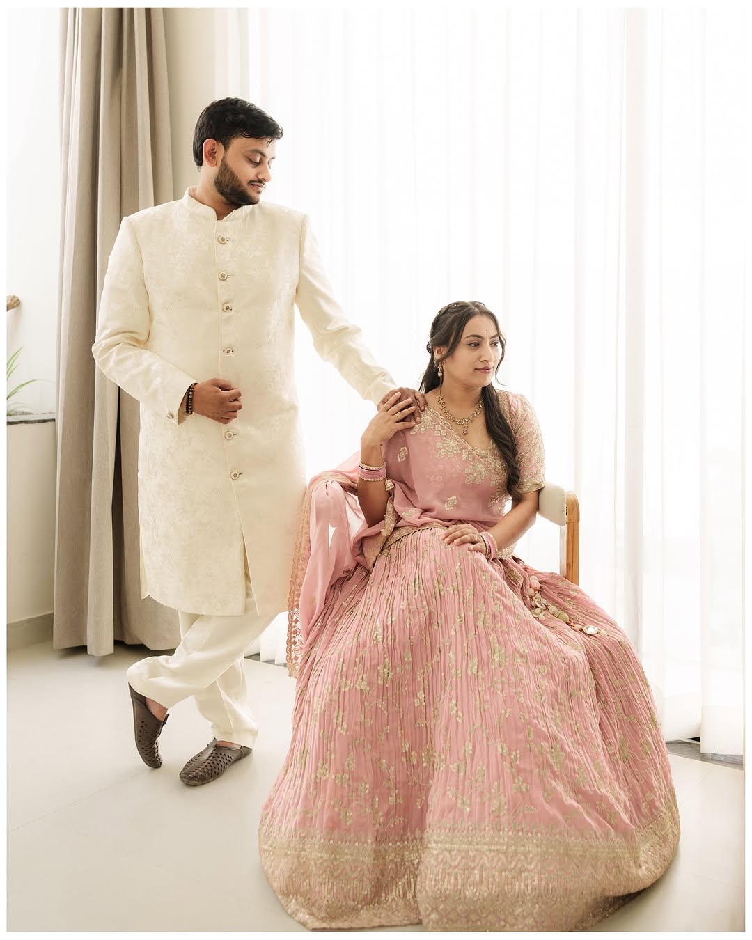 “Two different souls, one beautiful harmony.” Anshul/Rama