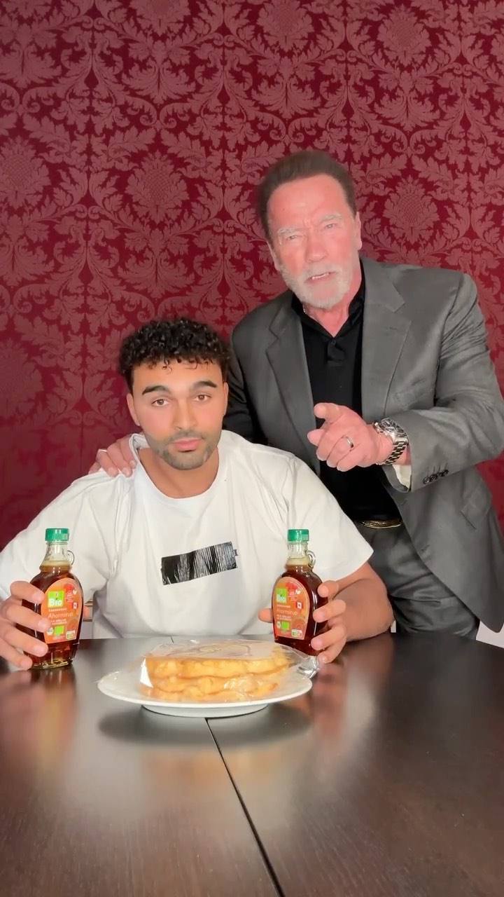 Donβt waste food and terminate pollution @schwarzenegger @schwarzeneggerclimateaction @youneszarou #yzfamily #terminate #pollution