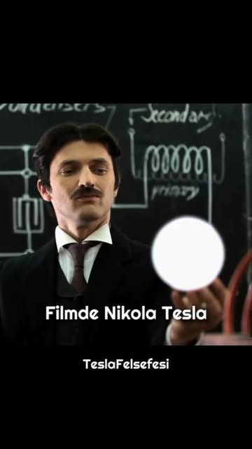 #Nikola Tesla Portrait Reel by @teslafelsefesi - Filmde vs Gerçekte Nikola Tesla⚡