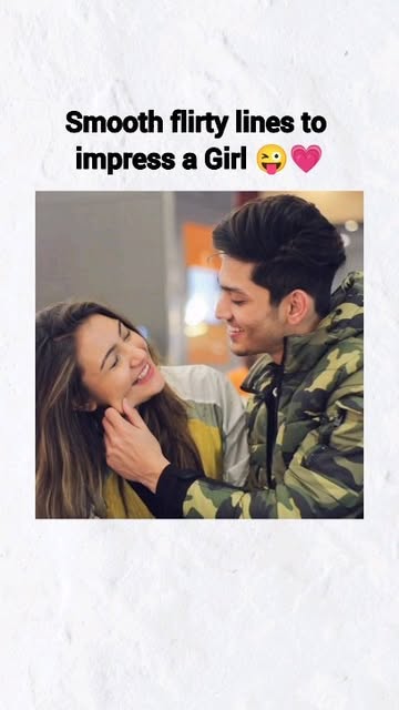 #How To Impress A Girl With Words Reel by @aesthetic_finds22 - Smooth flirty lines to impress a Girl 😍
1. Four and four become eight, but you and I can be fate 🤭💗
2. Is your dad a boxer? Because you're a kno