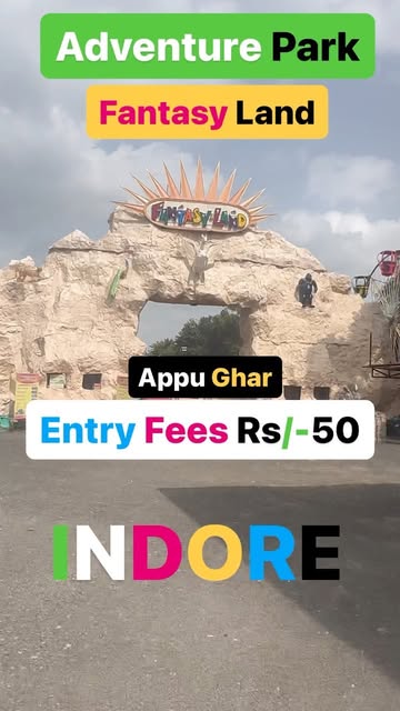 #Aanandam Adventure Park Indore Reel by @dubeyjishorts (verified account) - Fantasy Land Adventure Park 👌❤️
📍Gram Umariya, Mhow, Khargone - Indore Hwy, near trinitry Mall, Umariya, Madhya Pradesh 453331
#fantasyland #fanta