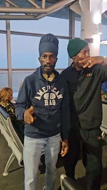 #Shabba Ranks Portrait Reel by @therealsizzlakalonji (verified account) - Two cousins, Collins and Gordon. Big up Shabba Ranks.