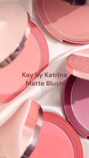 #Kay Beauty Blush Shades Reel by @roopsbeautyofficial - 🌸 Introducing the stunning Kay by Katrina Matte blushes available on Roops Beauty Lazada Store, in 3 colours! 💕 

Experience a flush of vibrant colo