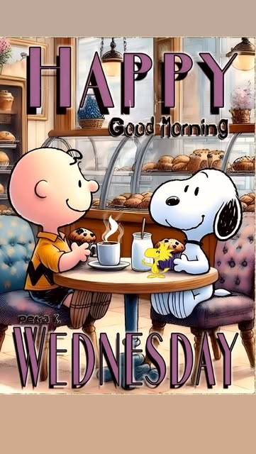 #Happy Wednesday Good Morning Reel by @funnysnoopydaily - Good morning-Happy Wednesday ๐ฅฐโ๏ธโค๏ธโ๏ธ๐ฅค