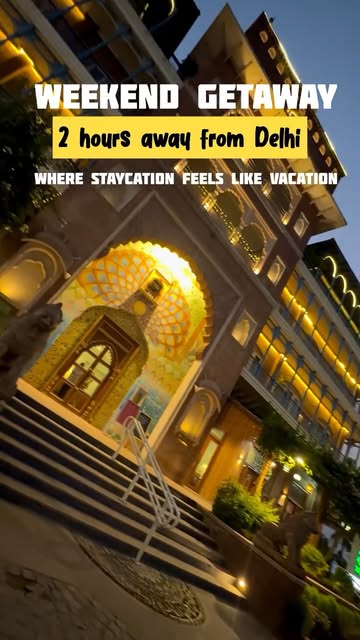 #Weekend Getaways Delhi Reel by @divuu_theblessedmom - If you're planning a short trip๐๐ฃ๏ธ near Delhi NCR, then this video is for you. Only 1.5 hours away from Delhi ๐located in Mansurpur, Uttar Pradesh.
