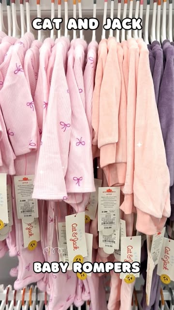 #Cat And Jack Baby Clothes Reel by @targetandwee - i saw the bows and i knew i hit the jackpot in cute baby rompers! and i did!! #catandjack does it again! so soft! $12 each!
#target #targetbabyfinds