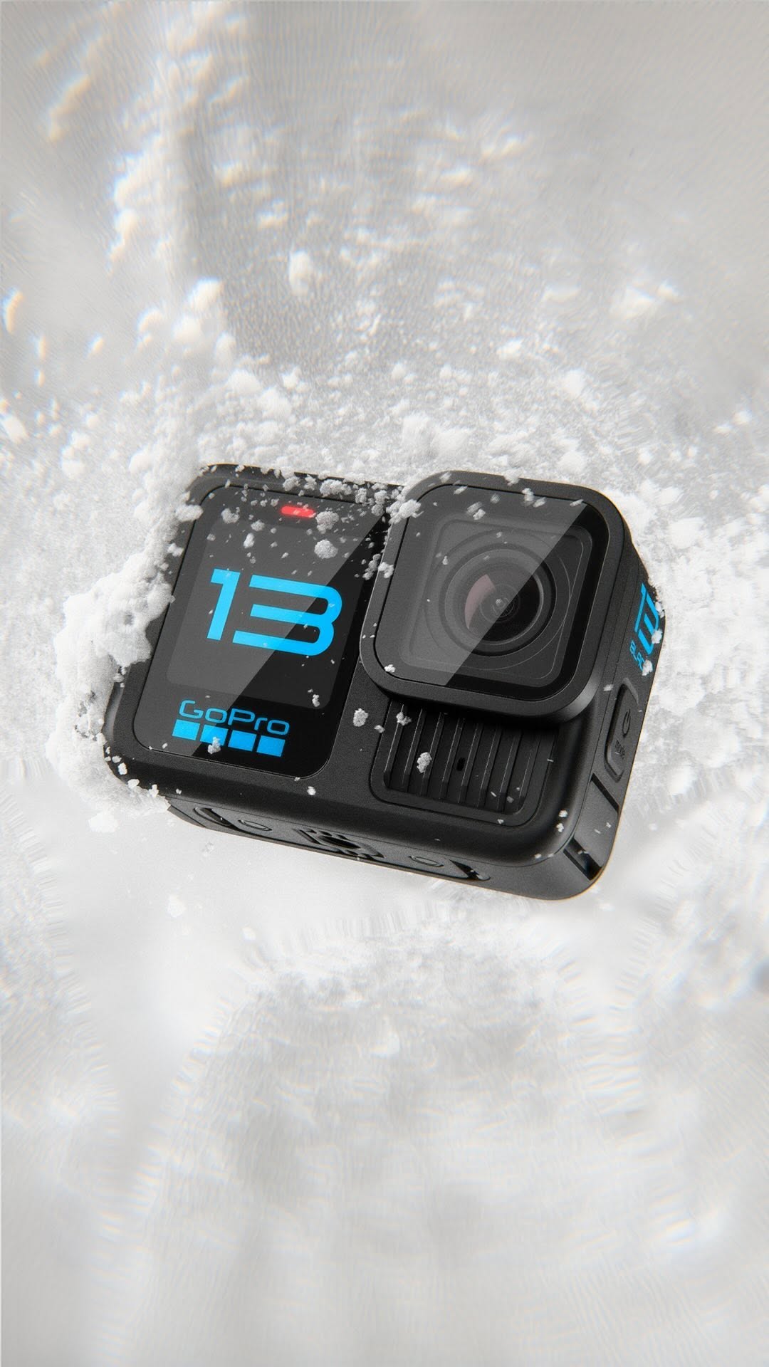 Meet the new #GoProHERO13 Black 📷 Transform your camera, fuel your creativity. New, smart HB-Series Lenses combine with a 10% larger battery, convenient magnetic mounting, + mind-blowing 400fps slo