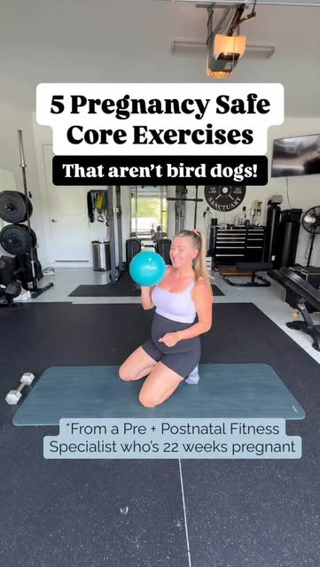 #What Are Bird Dog Exercises Reel by @jenlgmesser - If I see one more bird dogโฆ ๐ซ
Pregnant mamas deserve better core workouts than the same tired moves recycled on the internet. ๐
As a prenatal fitn