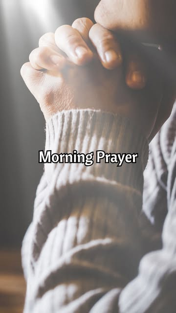 #Morning Prayer Inspiration Reel by @peacestreamministry - Good Morning, Lord! A Prayer to Start the Day with Faith! #MorningPrayer #FaithFirst #GodGoesBefore #StartWithGod #GoodMorningPrayer #jesus #prayer #b