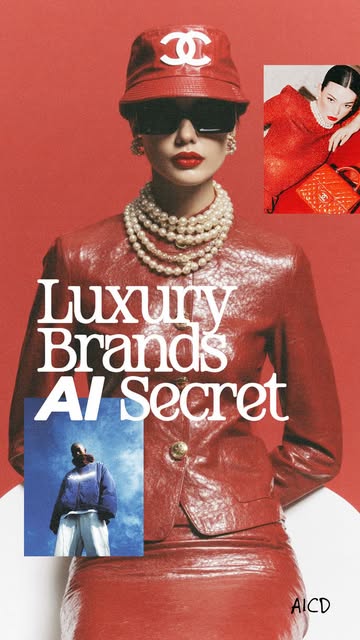 #Luxury Brand Reel by @bywaviboy (verified account) - Every luxury brand will use AI by 2026. The ones that don't will disappear.
Gucci launched an AI fashion photography campaign.
Burberry's using virt