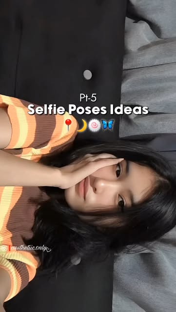 #Selfie Pose Idea Reel by @aesthetiic.0nly - - Selfie Poses Ideas✨️💖🌷🧿(pt:5)// Follow @aesthetiic.0nly for more ideas✶
﹌﹌﹌﹌﹌
《 Selfie, Selfie aesthetic, Selfie poses, pose ideas, selfie ideas