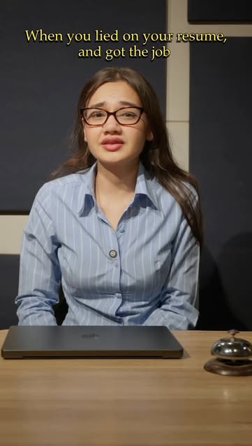 #Jobad Reel by @sharonverma (verified account) - it's only a lie if you get caught ๐
#ad #canva #dilsedesigntak #adsbysharon
[corporate. genz. AI. job interview. interview tips. canva. sharon verm