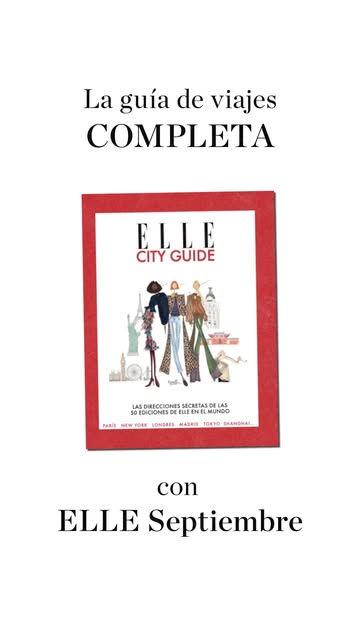 #Cityguide Reel by @elle_spain (verified account) - París, Nueva York, Londres, Madrid, Tokio, Shanghai... Las direcciones secretas de las 50 ediciones de ELLE en el mundo están en nuestra City Guide. ✈