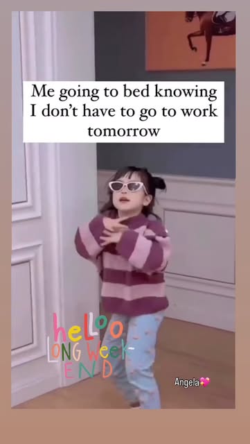 #Happy Weekends Reels Reel by @angelaglowteaful - Hello long weekend😏 CTTO ⚠️ No copyright intended - just happiness. #longweekendvibes #labordayweekend #fbreelsfypシ゚ #reels #igreels #happydance