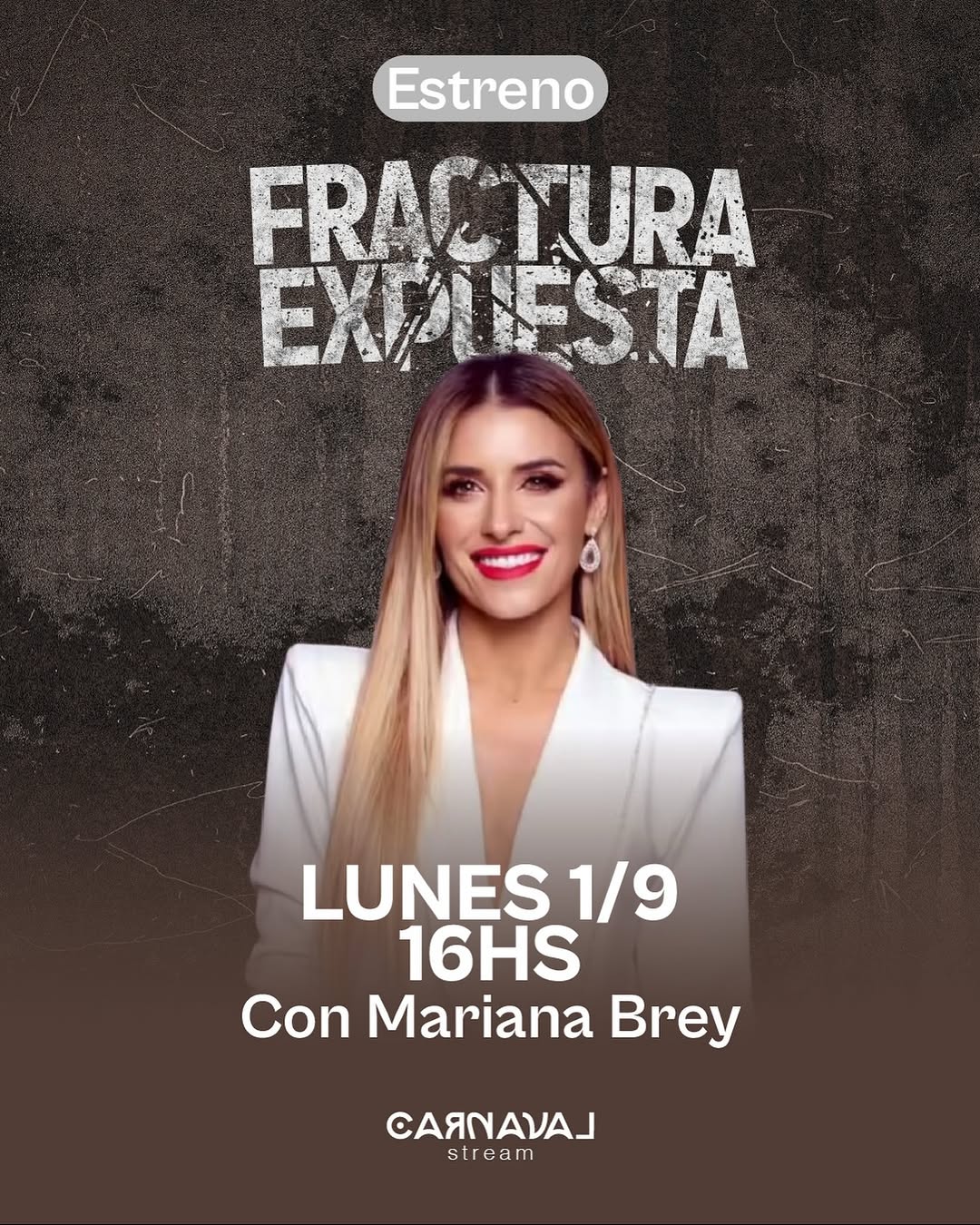 @breymariana se suma a #CarnavalStream β¨ Y nos va a estar sola, Cinthia FernΓ‘ndez, @lacolo.ro y @elianacere la acompaΓ±an π₯ MirΓ‘ #FracturaExpuesta los lunes y jueves desde las 16 hs. ππ» #stream