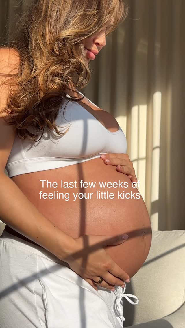 What an incredible season of life it’s been with you ✨🤍