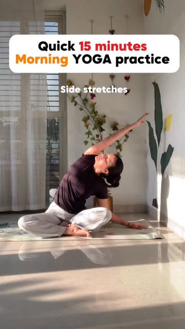 #Morning Yoga Stretches Reel by @shree_yoga_niketan - Morning Quick 15 minutes YOGA practice ✨🧘🏻♀️
#morning #exercise #yoga #yogapractice #basic #daily #dailyreels #stretches #sunbath #reels #reelitfe