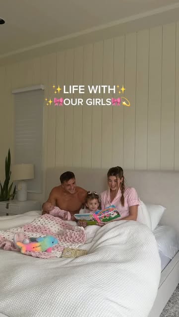 #Influencer Family Reel by @katiebrueckner (verified account) - Kids are the greatest gift from God💕✨ this trend is too cute🥹🎀