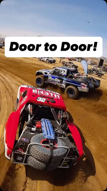 #Desertracing Reel by @themint400 (verified account) - Nothing in desert racing comes easy. From door-to-door battles to gutsy passes in the dust, every move takes commitment. Here's a look at some of the