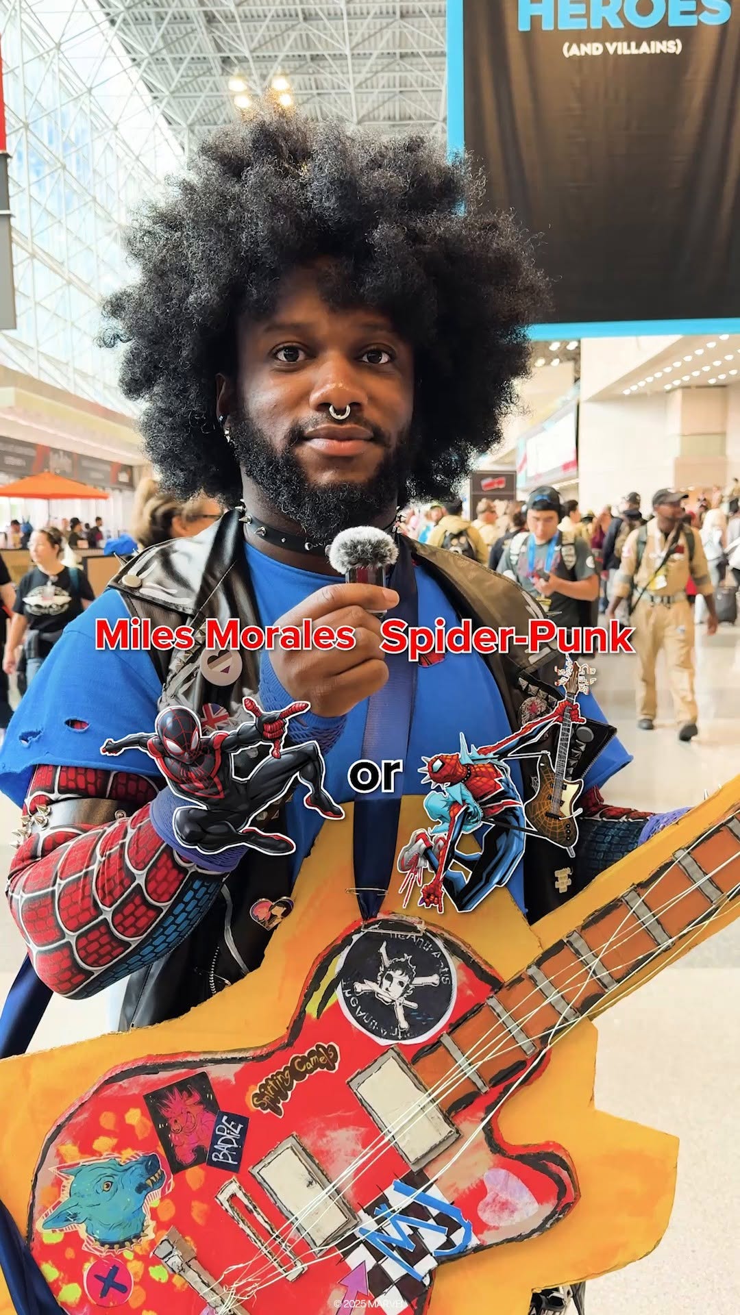 Who’s your favorite Spider-Hero? 🕷️🕸️ #MarvelNYCC