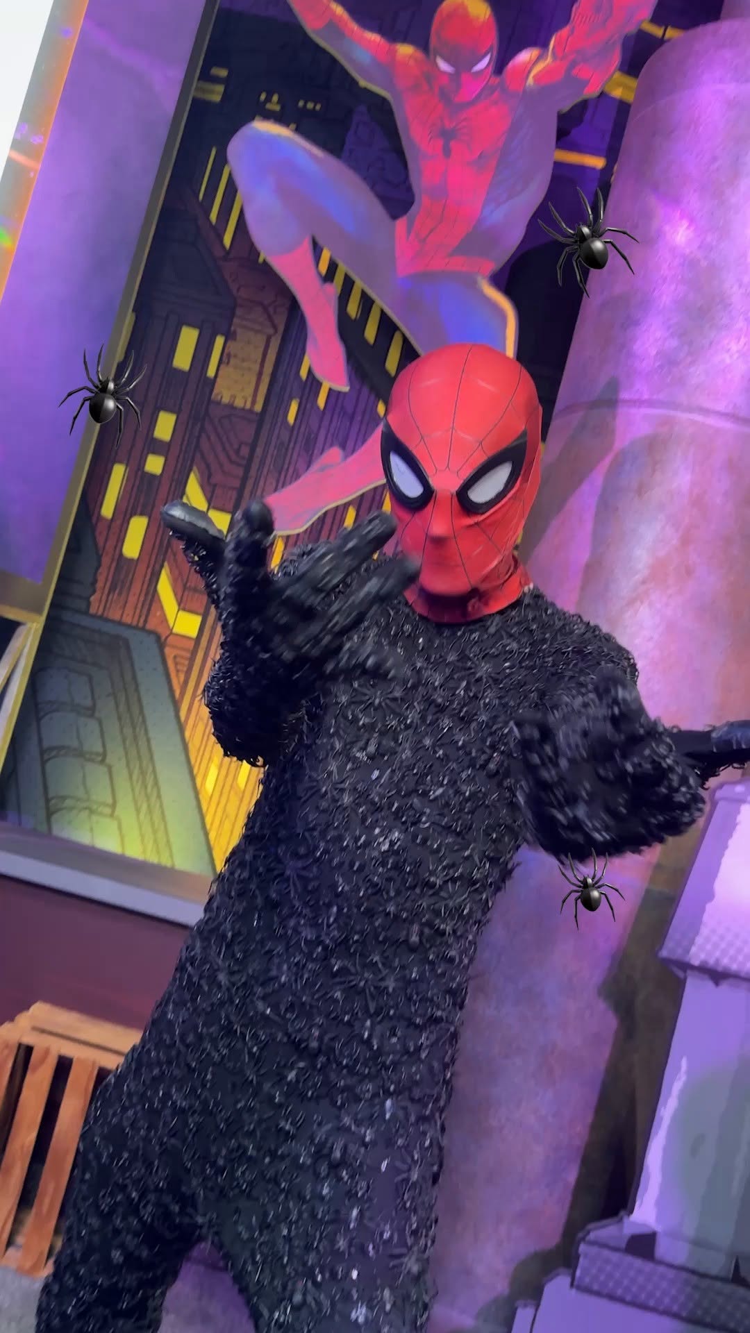 🕷️s +🧍♂️ #MarvelNYCC