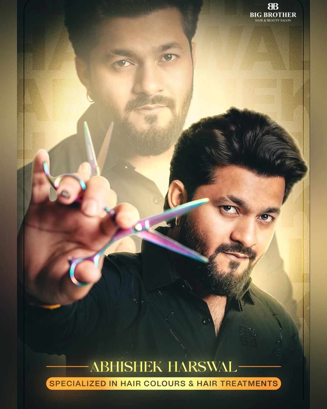 I’m Abhishek harawal international hairstylist ✂️specialist in hair colour and haircuts✂️ For bookings ☎️8929324762 📍big brother salon ,Paharganj New Delhi near RK ashram metro station #bigbrother