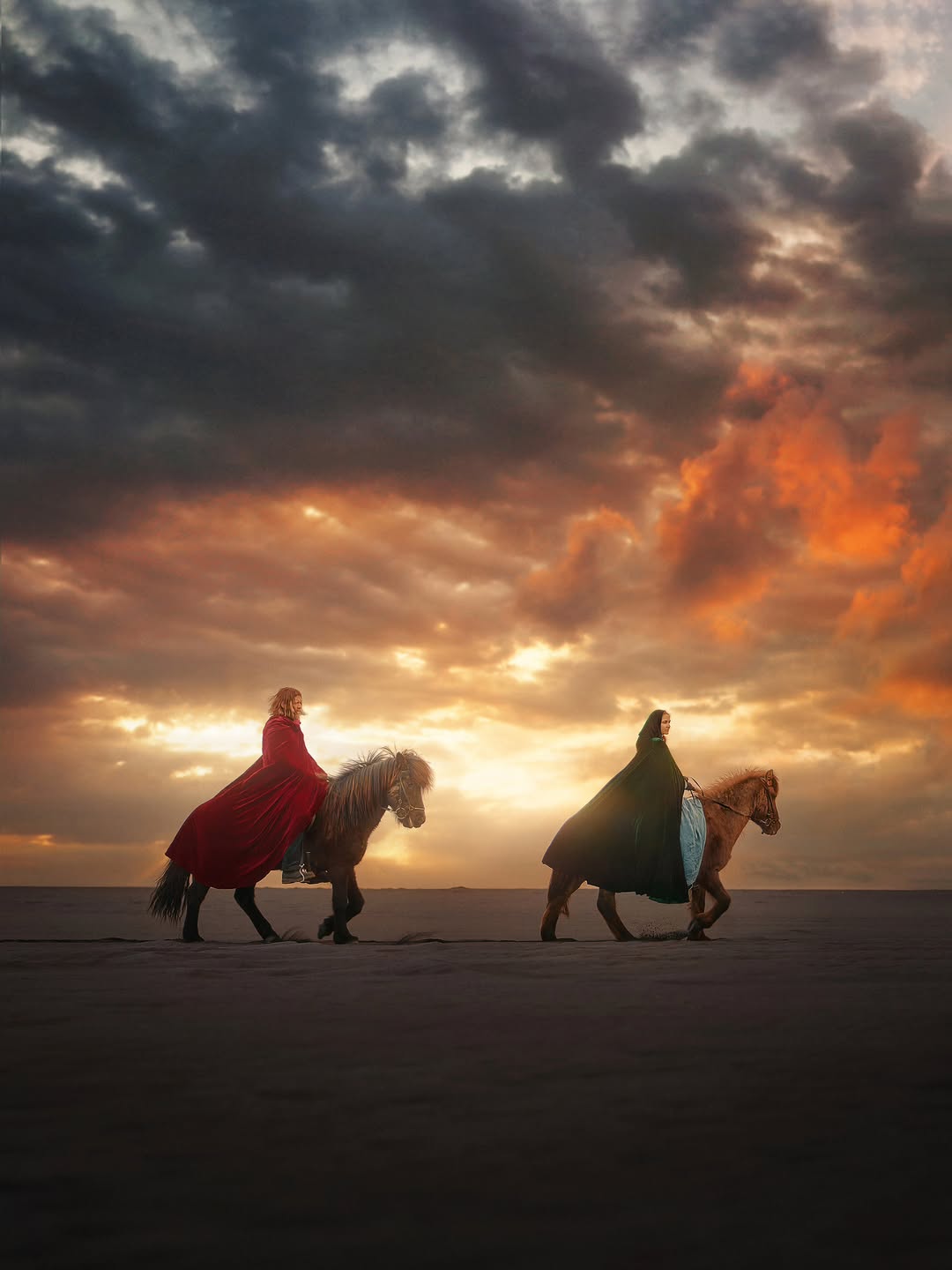 Throwback to one of my favorite shots from Iceland. I'm so happy with how this shoot came together! Working with @mistericeland is always a joy! 😊 Capes @costureroreal #iceland #artofvisuals #ig_icel